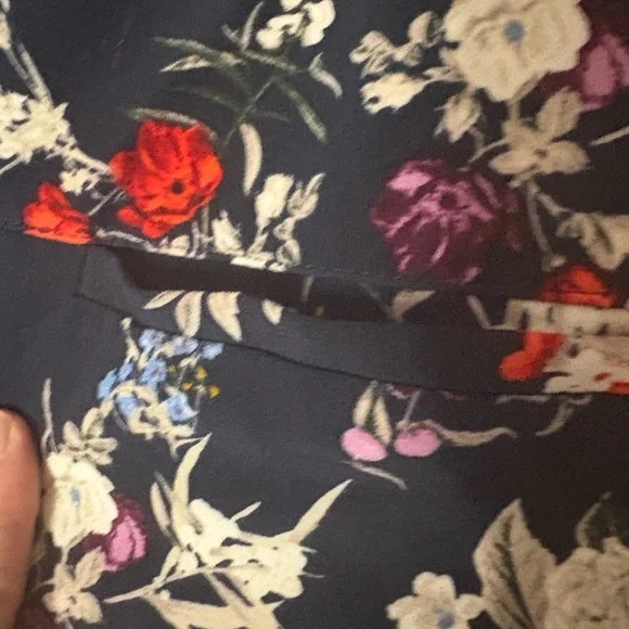 Lane Bryant Pants- Navy Floral - Picture 6 of 10